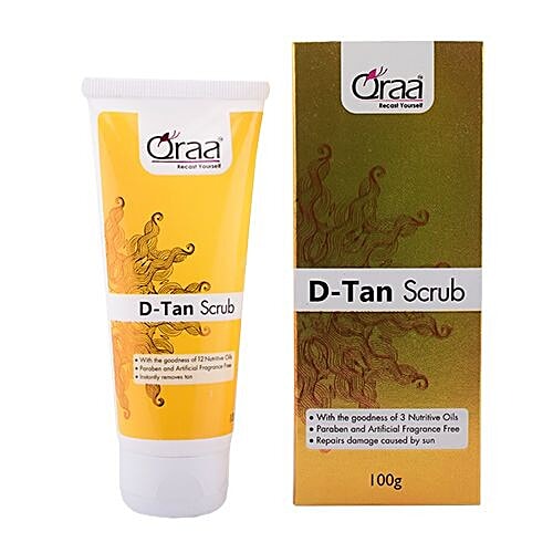 QRAA D-Tan Scrub, 100 g  