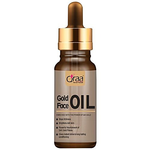 QRAA Gold Face Oil, 30 ml  
