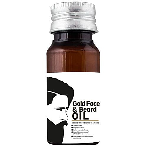 QRAA Gold Face & Beard Oil, 30 ml  