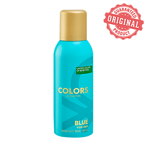 United Colors Of Benetton  Colors Blue For Her Deodorant, 150 ml  