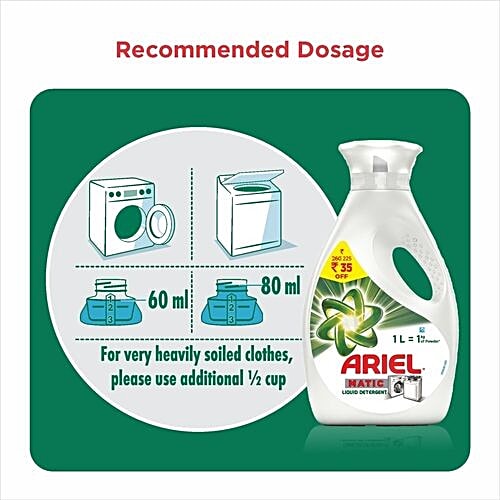 Buy Ariel Matic Liquid Detergent Online at Best Price bigbasket