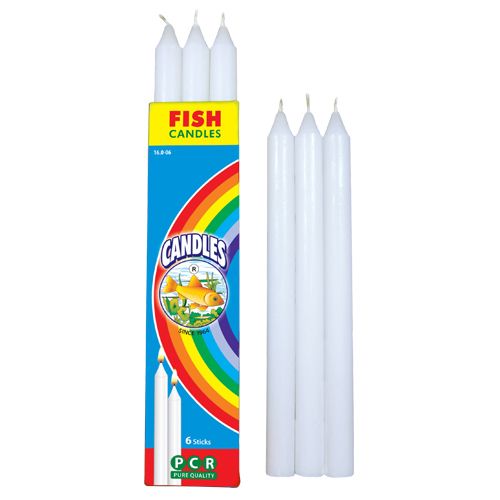 Fish  Stick Candles - 16.0-06, 6 pcs  