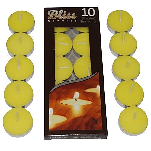 Buy Fish Scented Tea light Candle Lemon Grass Online at Best Price of
