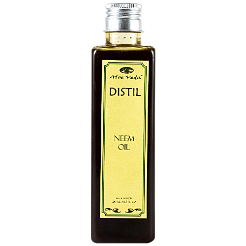 Aloe Veda Neem Oil for Skintherapy, 200 ml  