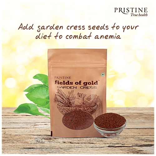 PRISTINE Fields Of Gold - Garden Cress, 100 g  
