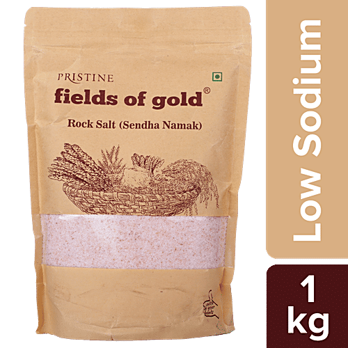 PRISTINE Fields of Gold - Rock Salt (Sendha Namak), 1 kg  
