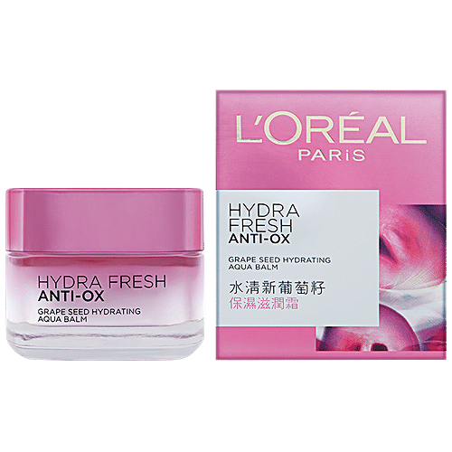Loreal Paris Hydrafresh Anti-Ox Grape Seed Hydrating Aqua Balm, 50 ml  