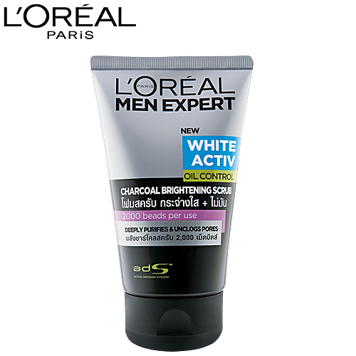 Buy Loreal Paris Men Expert Charcoal Black Face Scrub Online at Best