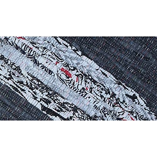 Shamrock Door/Balcony/Bathroom/Washroom Cotton Waste Mat, 30X45 cm Set of 2