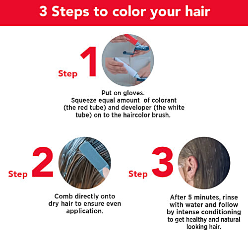 Revlon Top Speed Hair Colour for Women, 1 Pack, Natural Black 70 Covers Grey Hair in 5 Minutes, Ammonia Free With 100% Grey Coverage, Infused With Mother Of Pearl & Ginseng Root Extract For Intense Conditioning