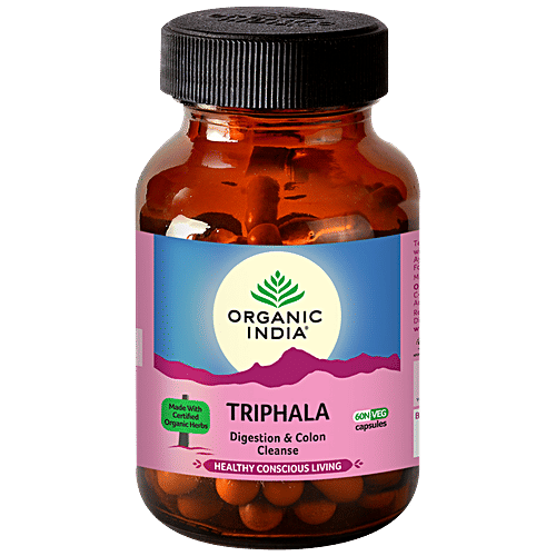 Buy Organic India Triphala Capsules Online at Best Price of Rs 216.2