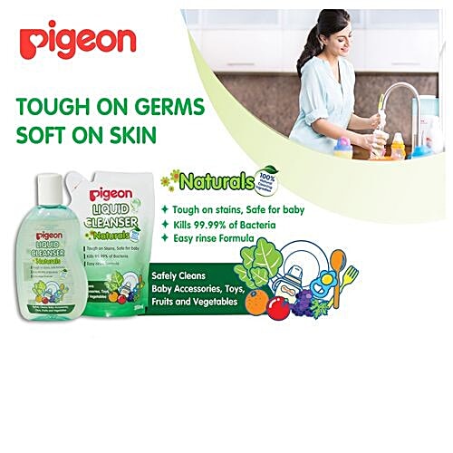 pigeon vegetable cleanser