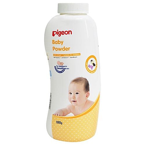 Pigeon Baby Powder With Fragrance, 100 g  Hypoallergenic & pH Balanced