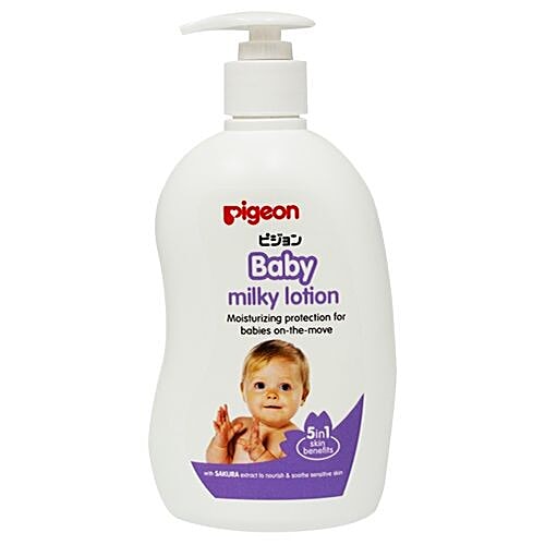 pigeon baby milky lotion