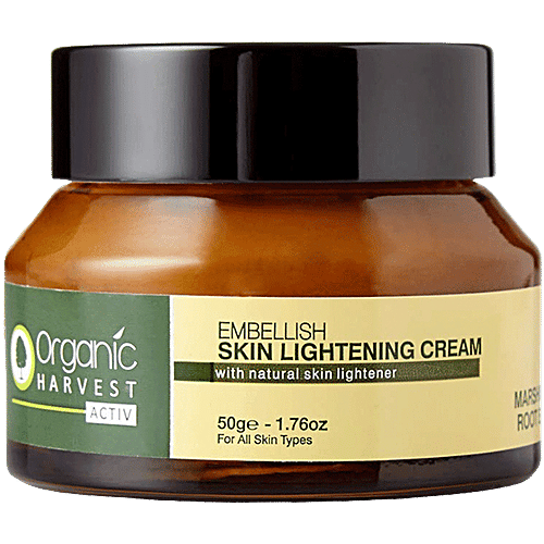 Organic Harvest Embellish Skin Lightening Cream, 50 g  