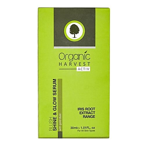 Organic Harvest Blush - Shine & Glow Serum, 30 ml  