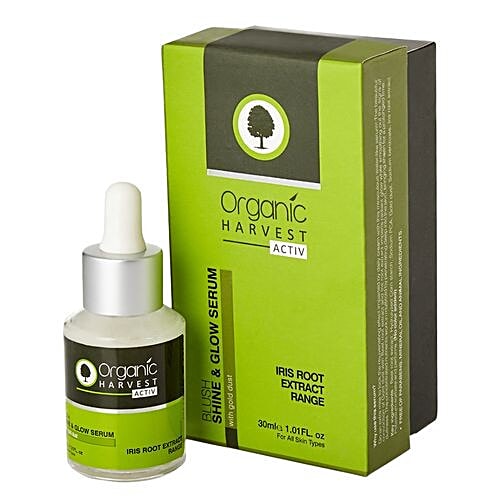 Organic Harvest Blush - Shine & Glow Serum, 30 ml  