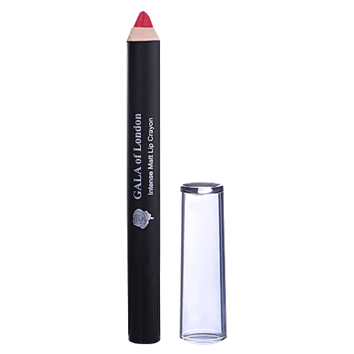 Gala Of London Intense Matt Lip Crayon, 2.8 g Red Shadow 
