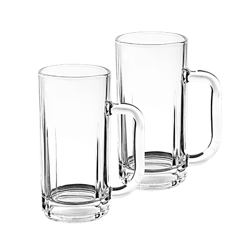 Buy Treo Ronald Cool Transparent Glass Beer Mug Online at Best Price of