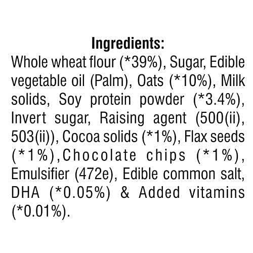 Sofit  Protein Cookies - Natural Cocoa & Flaxseeds, 150 g  Contains Fibre & Vitamins