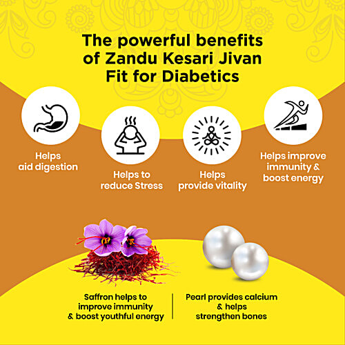 Zandu Kesari Jivan Ayurvedic Immunity Booster Chyawanprash- Fit For Diabetes, Builds Energy, Sugar Free, 900 g Container 