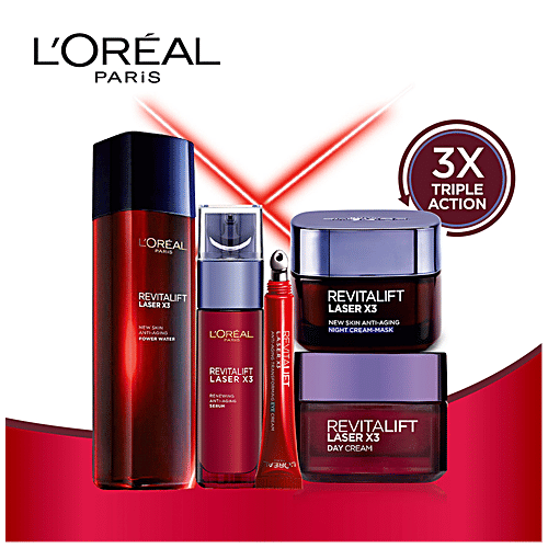 Loreal Paris Revitalift Laser X3 Night Cream Mask, 50 ml  