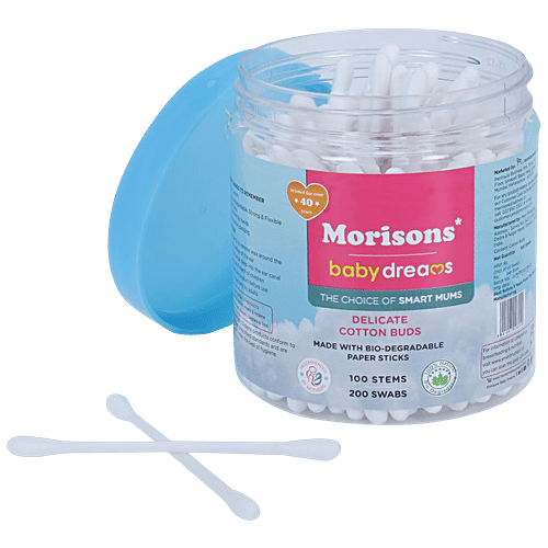 Morisons Baby Dreams Cotton Buds, 1 pc  