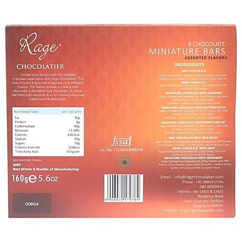 Buy Rage Assorted Chocolate Bars Online at Best Price bigbasket