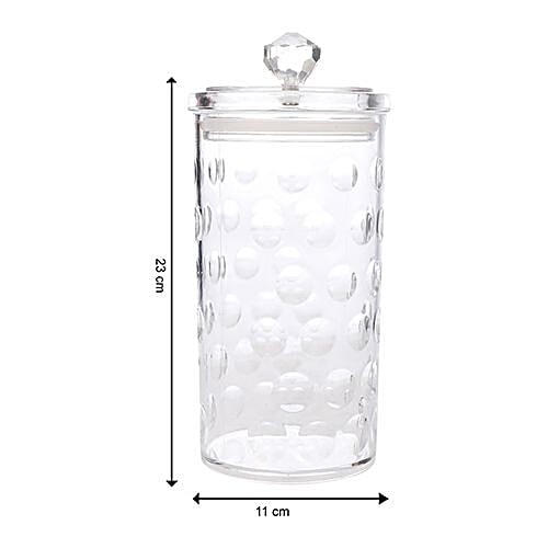 DP Dry Fruits/Candy/Spice Jar - Acrylic, Bb-1178, 1 pc  