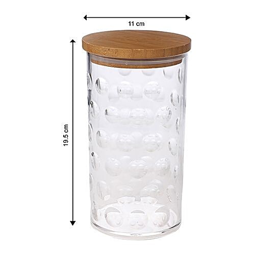DP Multipurpose Jar/ Container With Lid - Acrylic, Bb-1187, 1 pc  