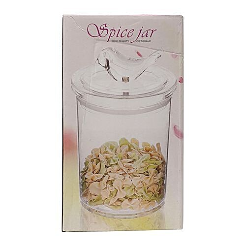 DP Multipurpose Jar/ Container With Lid - Acrylic, Bb-1187, 1 pc  