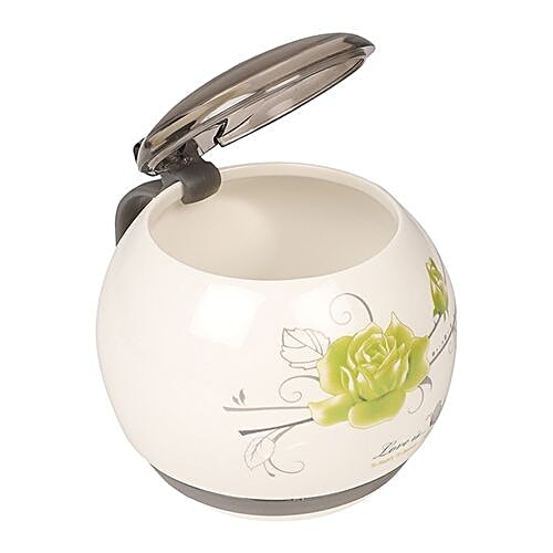 DP Ceramic & Plastic Condiment - Salt & Pepper Set, Black & White, Bb-602, 2 pcs  