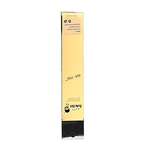 DP Paddle Brush Comb For Girls - Plastic, Golden, Bb-1195, 1 pc  