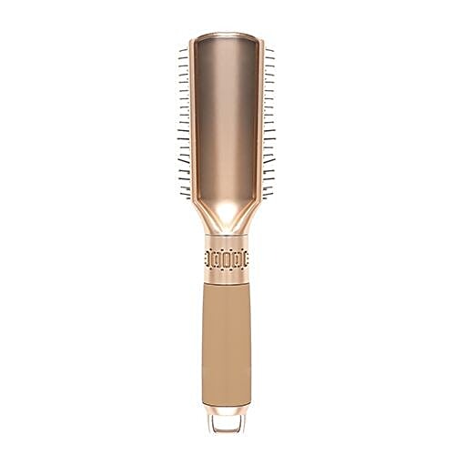 DP Paddle Brush Comb For Girls - Plastic, Golden, Bb-1195, 1 pc  