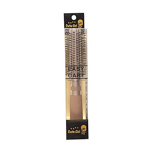 DP Roller Comb For Girls - Plastic, Golden, Bb-1196, 1 pc  