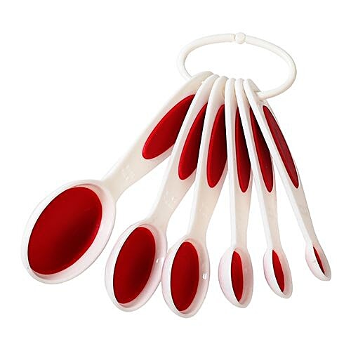 Buy DP Plastic Measuring Spoon Labeled, Assorted colors , Bb592