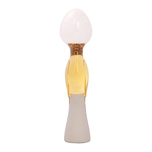 DP Plastic Dessert Spoon - Yellow, Bb-656, 1 pc  
