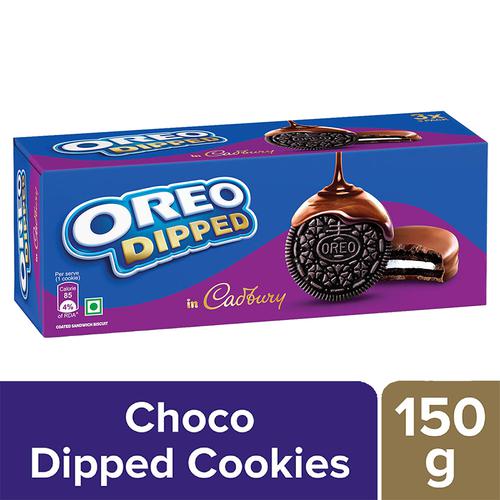 Cadbury Oreo Dipped Cookie, 150 g  