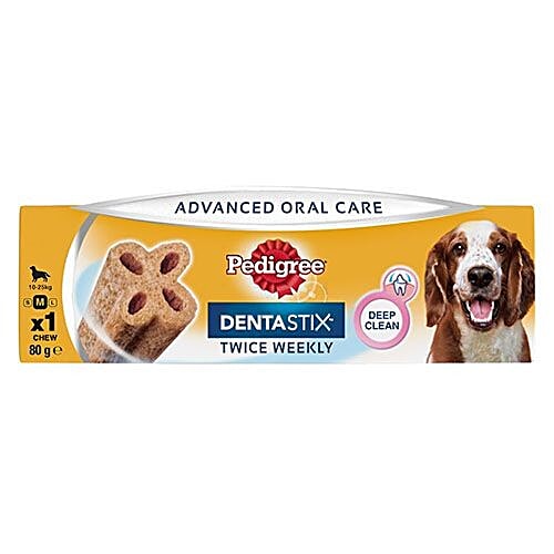 Buy Pedigree Dentastix Advanced Oral Care Treats For Medium Breed