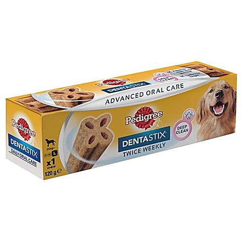 Buy Pedigree Dentastix Advanced Oral Care Treats For Large Breed Dogs