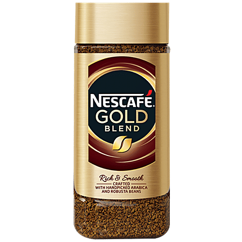 Nescafe Gold Blend Instant Coffee Powder - Rich & Smooth, 50 g Glass Jar 