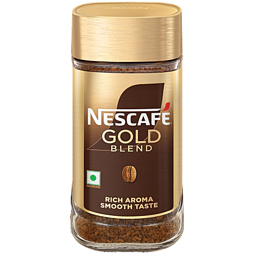 Nescafe Gold Blend Instant Coffee Powder, 50 g Rich & Smooth