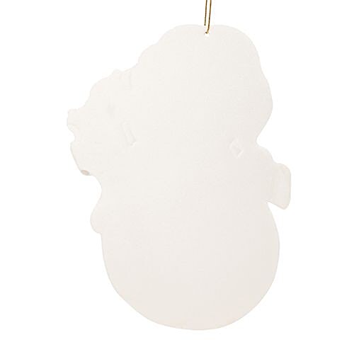DP Christmas-Xmas Hangable Decorative Snowman - Paper, Multicolour, BB1126-8, 1 pc  