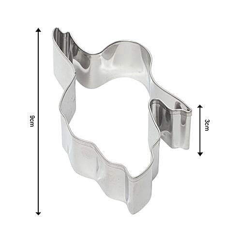 Buy Kuki Fun Stainless Steel CookieBrownie Cutters & Slicer Silver