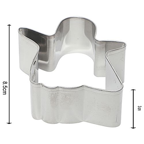 Buy Kuki Fun Stainless Steel CookieBrownie Cutters & Slicer Silver