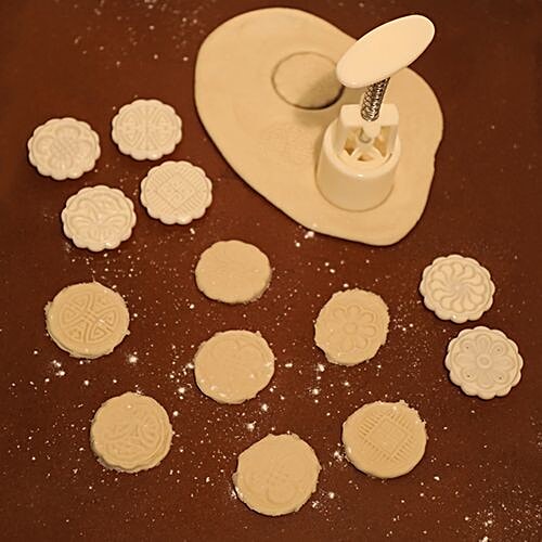 Buy DP Fondant Decorative Punch Set Plastic, White, BB 1022 Online at