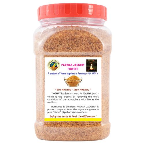 Paawak Natural Jaggery/Gul Powder, 500 g Pet Jar 