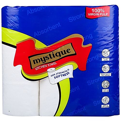 Buy Mystique Kitchen Rolls 2 Ply Online at Best Price of Rs 251