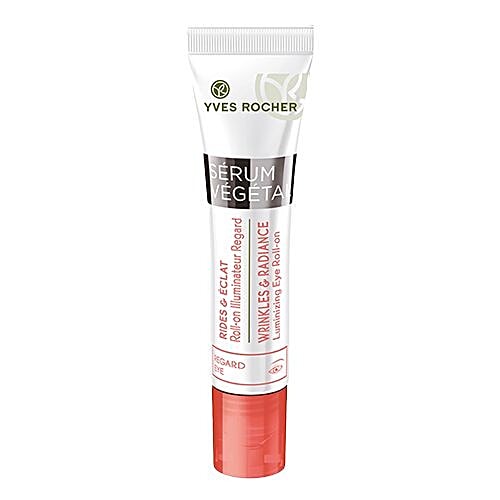 YVES ROCHER Serum Vegetal Wrinkles & Radiance Luminizing Eye Roll-On, 15 ml  