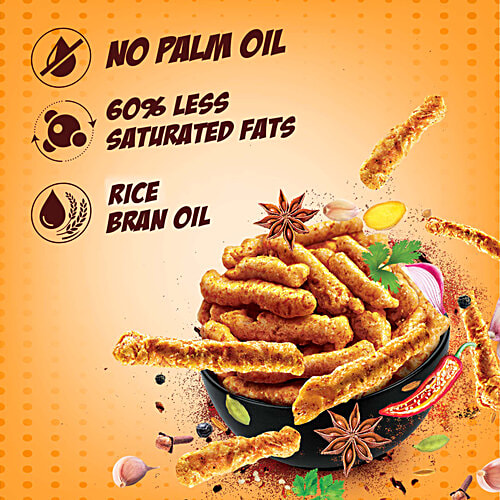 Too Yumm! Noodle Masala Karare, 70 g  Zero Cholesterol